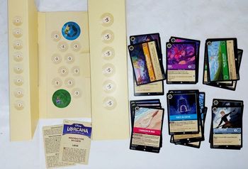 Lot 224 cartes Lorcana