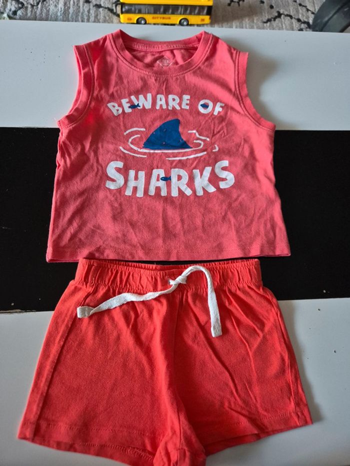 Ensemble short et débardeur