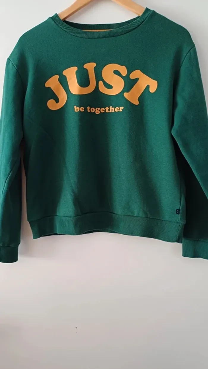 Pull sweat-shirt okaïdi taille 14 ans