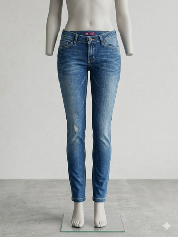 Jean marine Taille 36 H§M (1 tache)