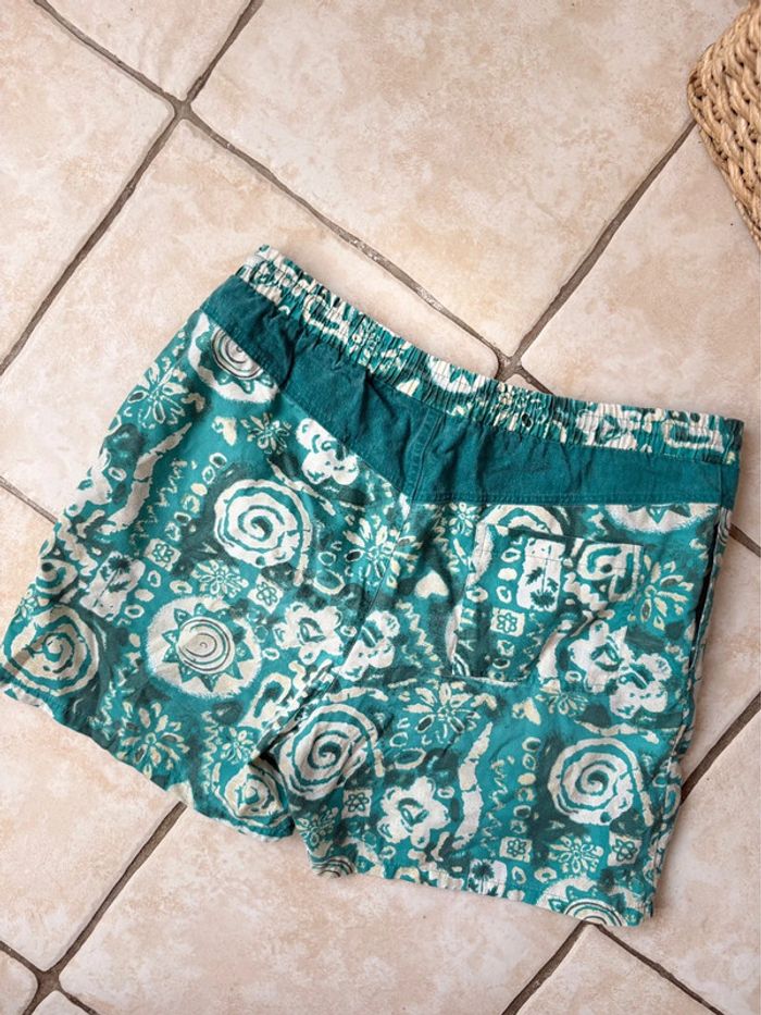 Short vintage Challenger motif des années 70 - en très bon état - taille 40/L - photo numéro 6