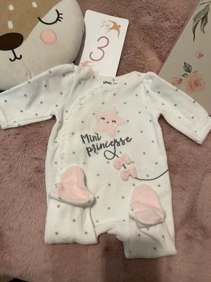 Lot de 4 pyjama velours 3m - photo numéro 5