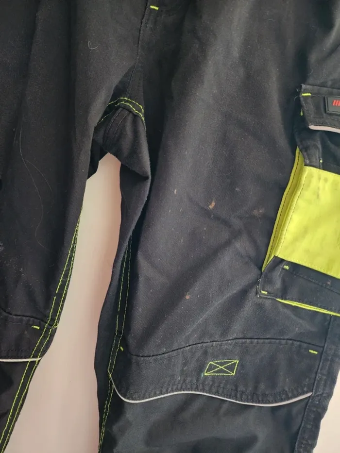 Pantalon de travail homme taille 46-48 - usé- parkside - photo numéro 3