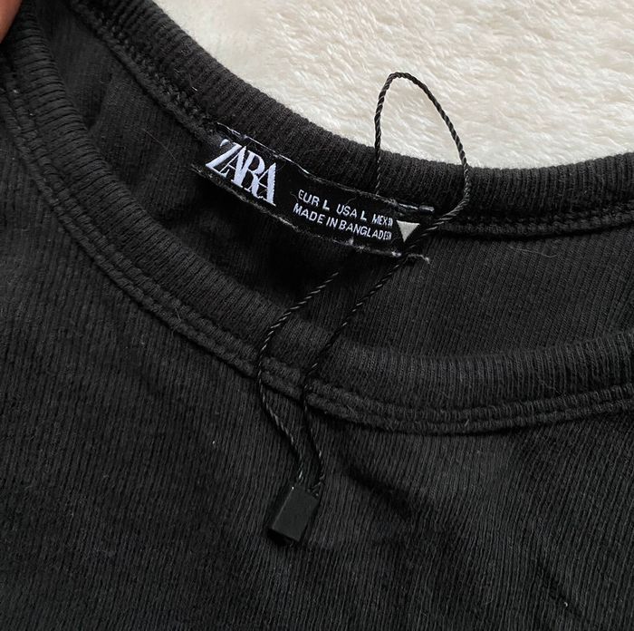 Crop Top Zara Taille L - photo numéro 2