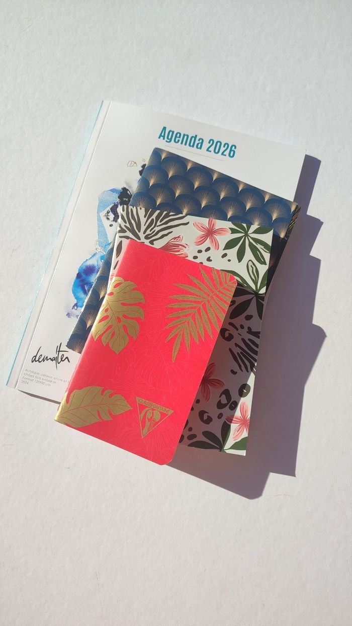 Lot carnets agenda - photo numéro 2