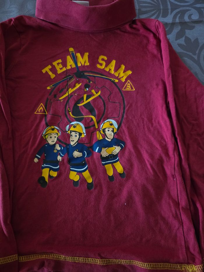 Sous pull Sam le pompier
