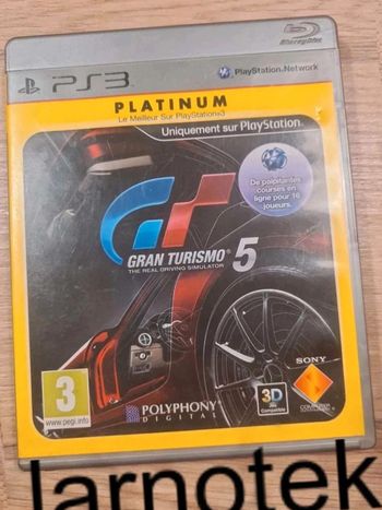Gran  turismo  5 platinum  ps3