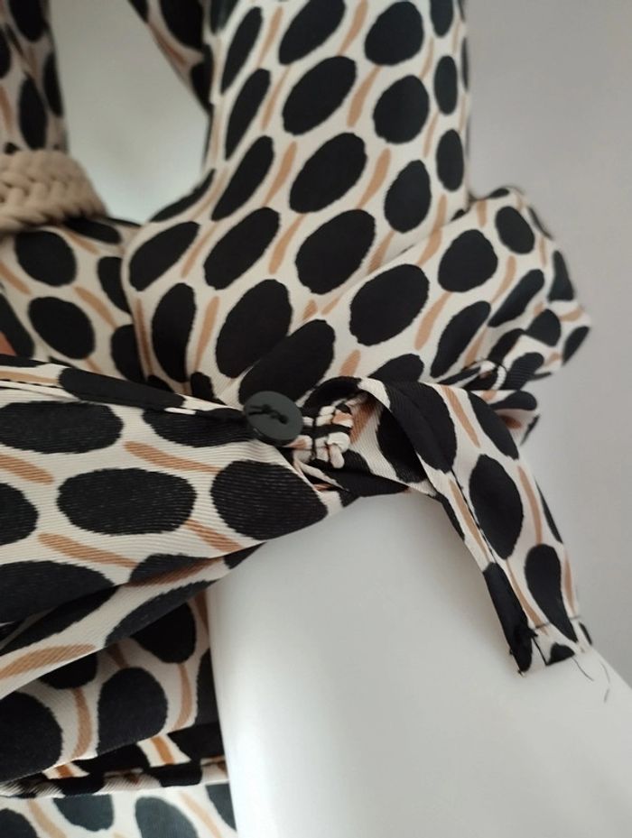 Robe Mango Suit taille M effet satiné avec poches - photo numéro 4