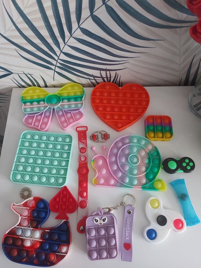 Lot jeux anti stress