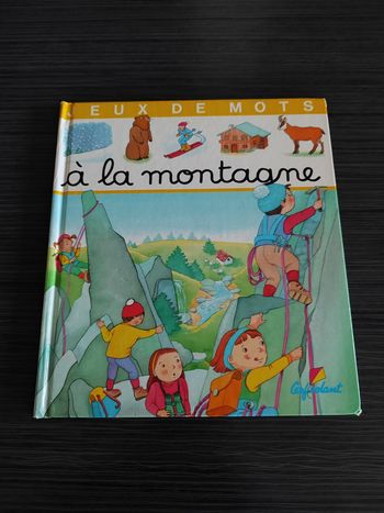 Livre Jeux de mots : A la montagne