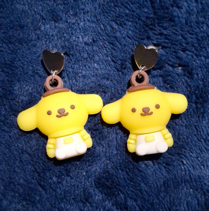 Boucles d'oreilles Kuromi - photo numéro 2