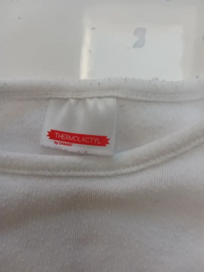 Chemise de corps thermolactyl Taille 10 ans Damart - photo numéro 3