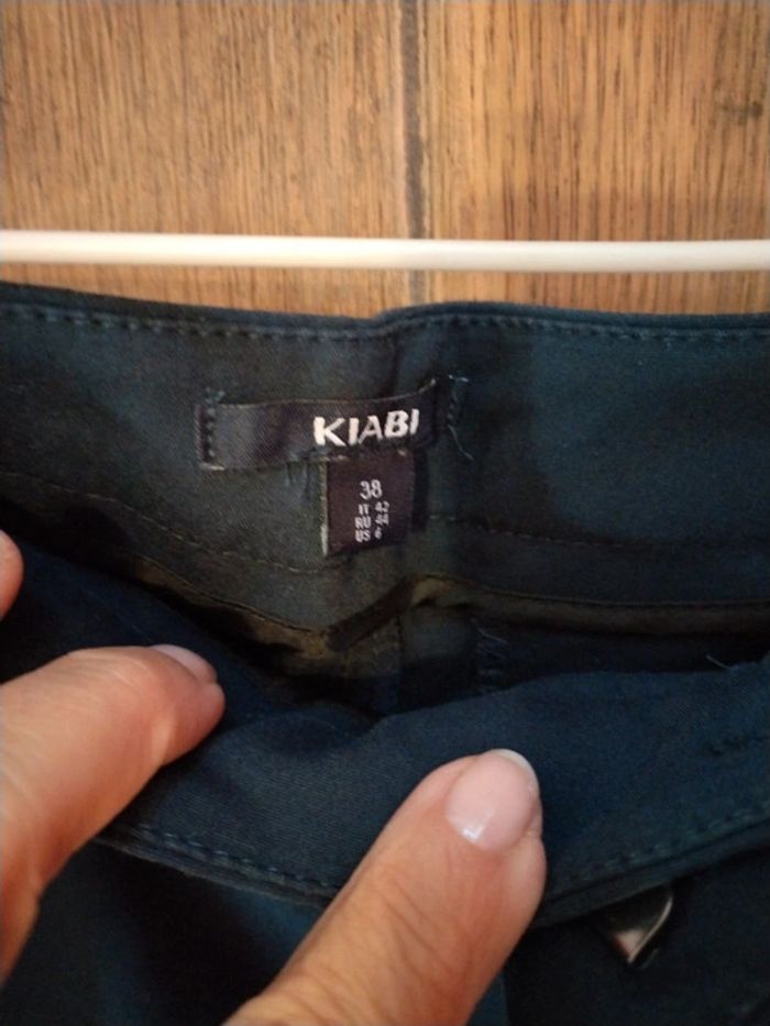 Pantalon chino bleu marine - photo numéro 3