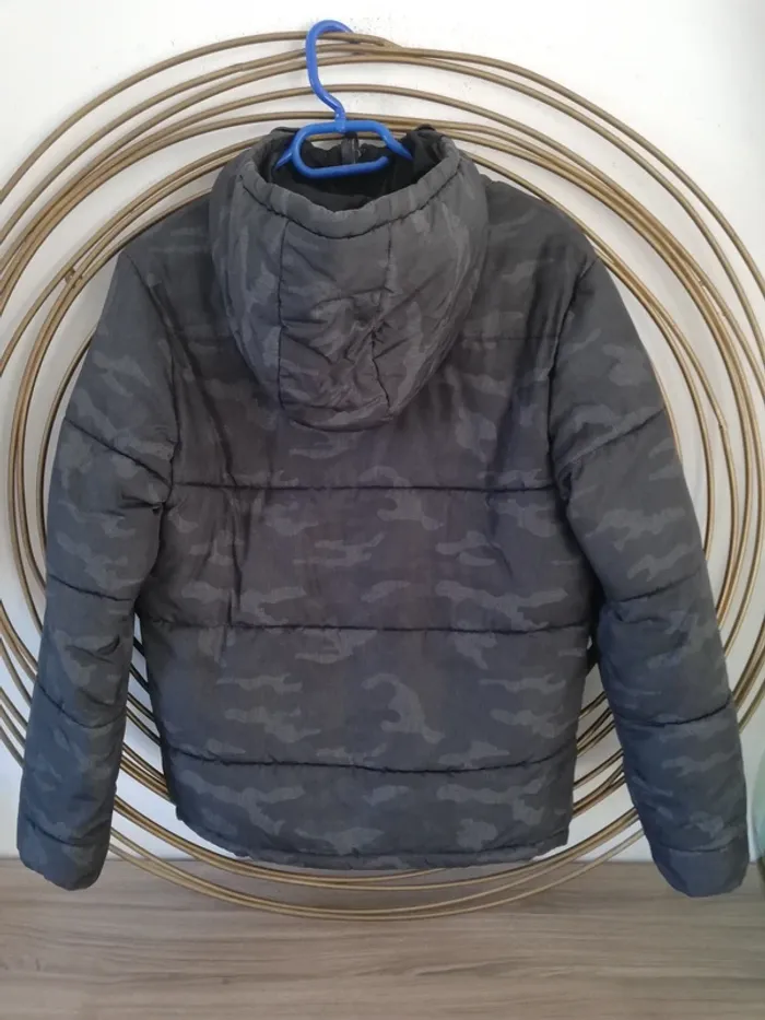 doudoune reversible IKKS camouflage T12 ans - photo numéro 2