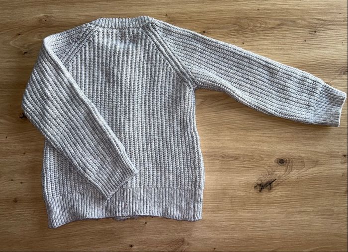 Gilet en maille gris - photo numéro 3