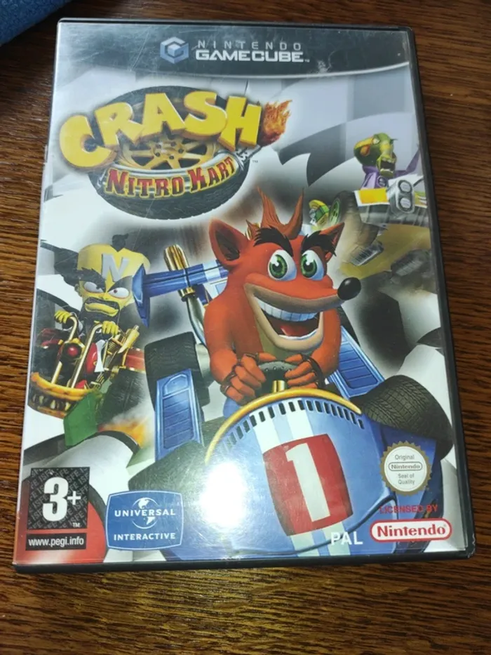 Crash nitro kart nintendo GameCube - photo numéro 1