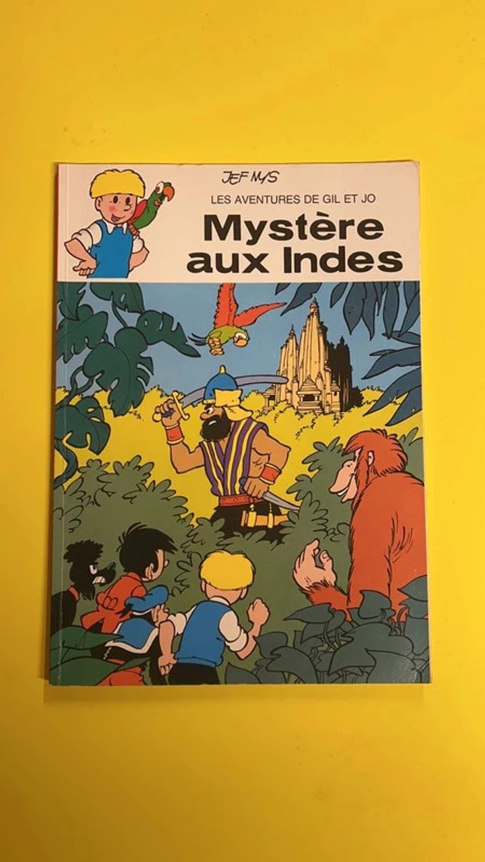 🤩 Mystère aux Indes les aventures de Gilet jo