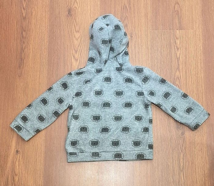 Gilet polaire zippé bébé Tex Baby – 24 mois – gris/noir – chaud et doux - photo numéro 5
