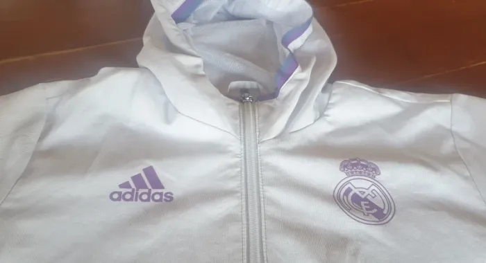 Veste Survetement Foot Real Madrid - Adidas 11/12 ans - photo numéro 2