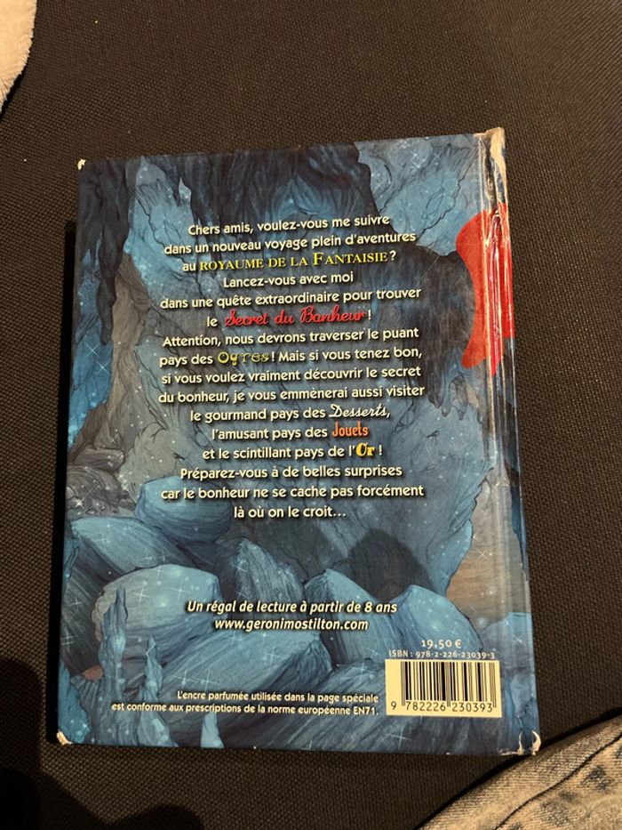 Livre pour enfants Geronimo stilton le royaume du bonheur - photo numéro 4