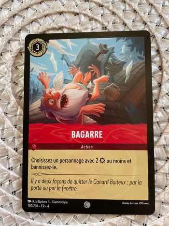 Carte Lorcana - Bagarre - 130/204 - FR - 4