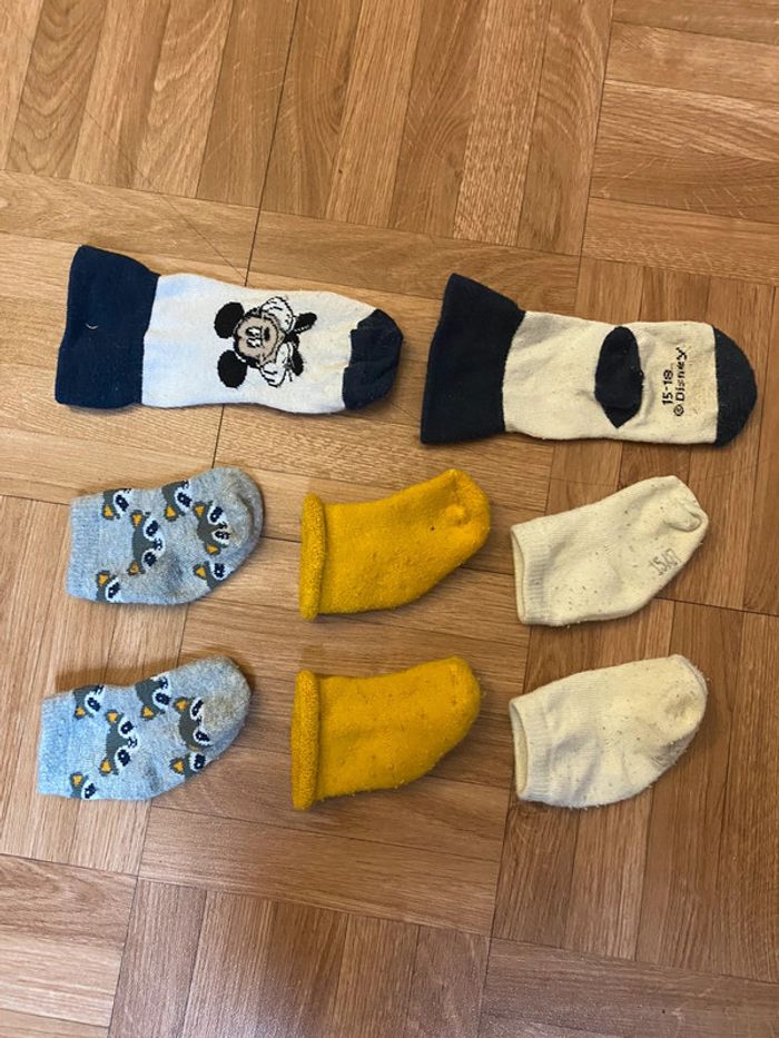 Lot de 4 paires de chaussettes taille 14/18 - photo numéro 2