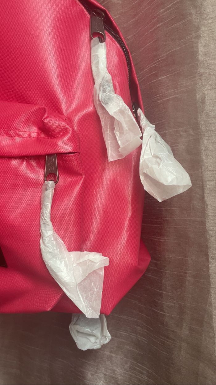 Sac eastpak rose glossy - photo numéro 2