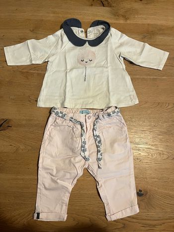 Ensemble obaibi fille 6M