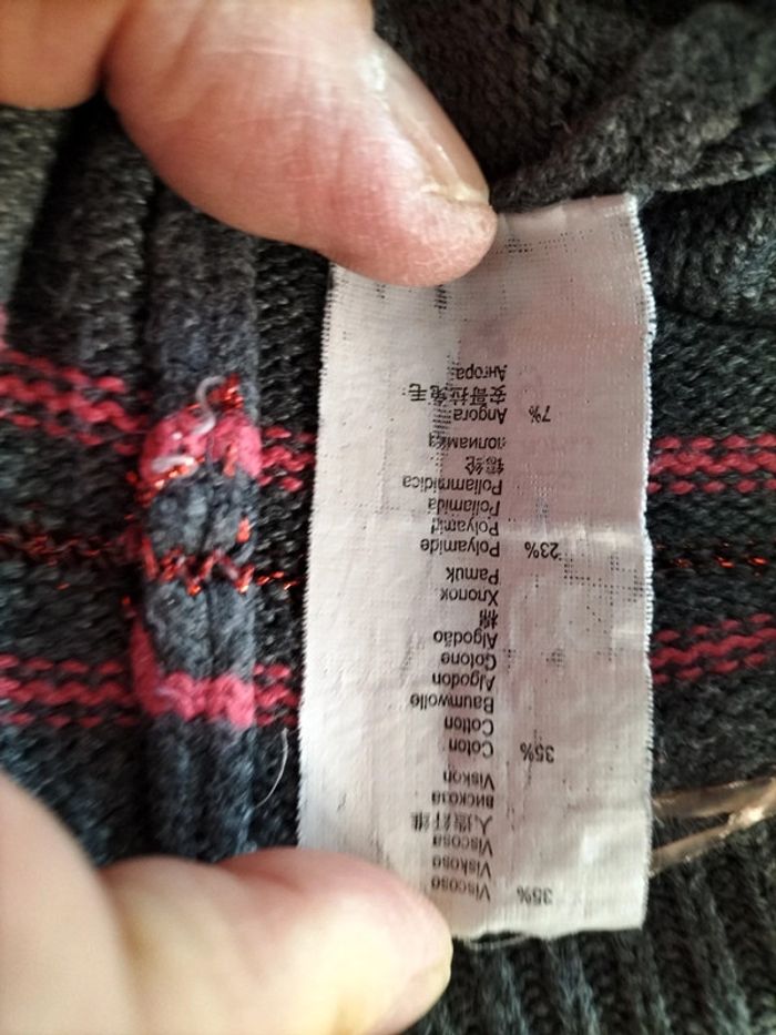 Robe pull grise manches longues 6 ans IKKS - photo numéro 11