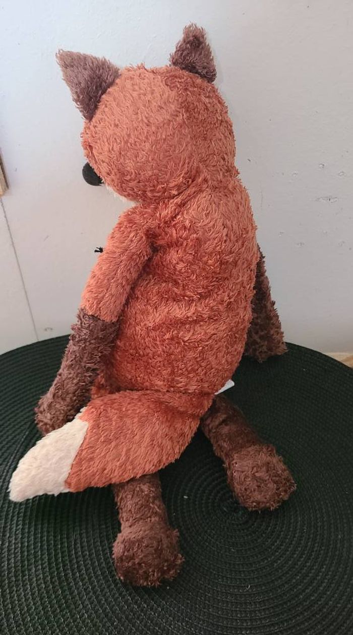 Peluche doudou RENARD roux marron IKEA - Kappar Rav - 48 cm - photo numéro 2