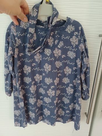 Robe fille 18 mois + bandeau