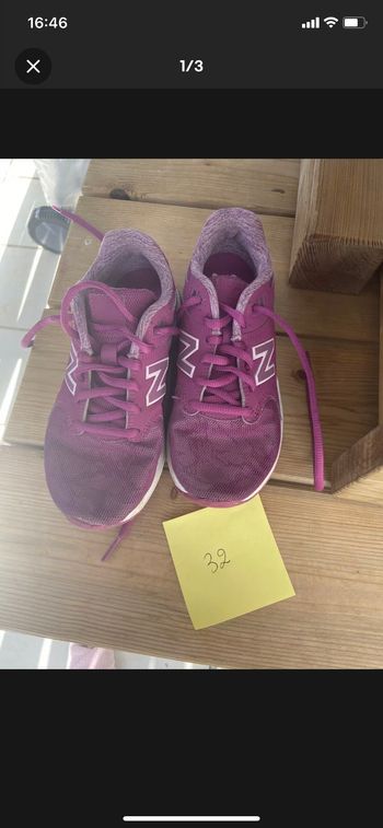 New balance taille 32