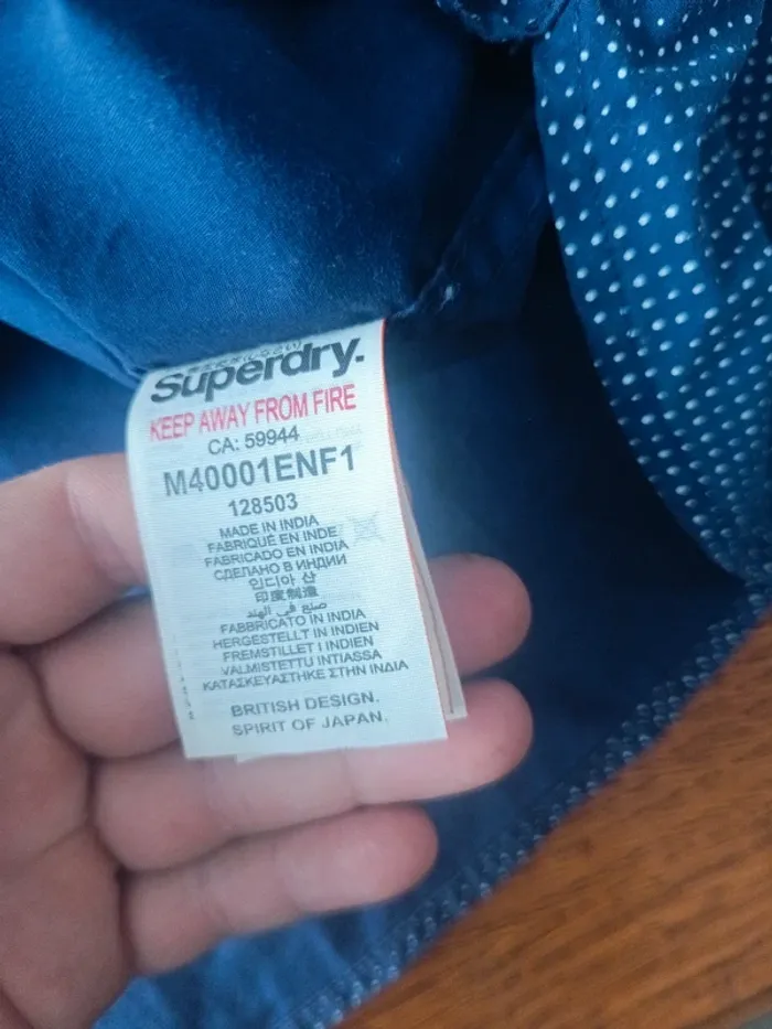 Chemise a point Superdry - photo numéro 4