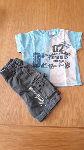 Ensemble short + t-shirt