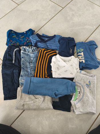 Lot vêtements garçon 1 mois hiver (12 vêtements)