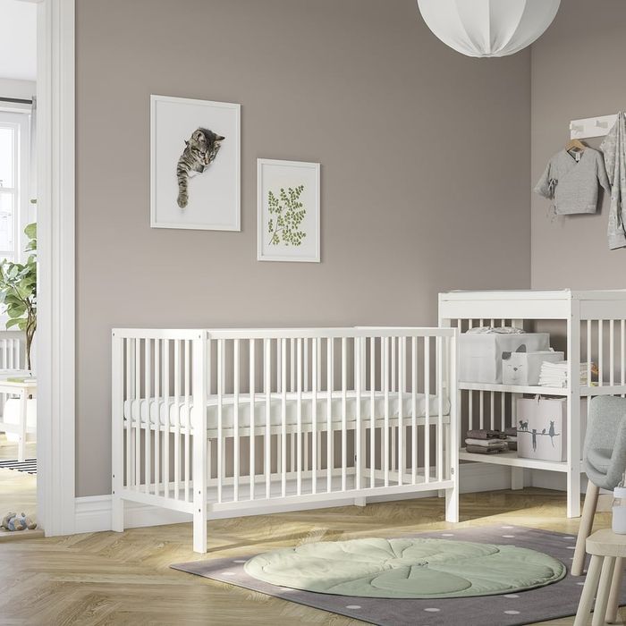 Lit enfant IKEA GULLIVER blanc - photo numéro 2