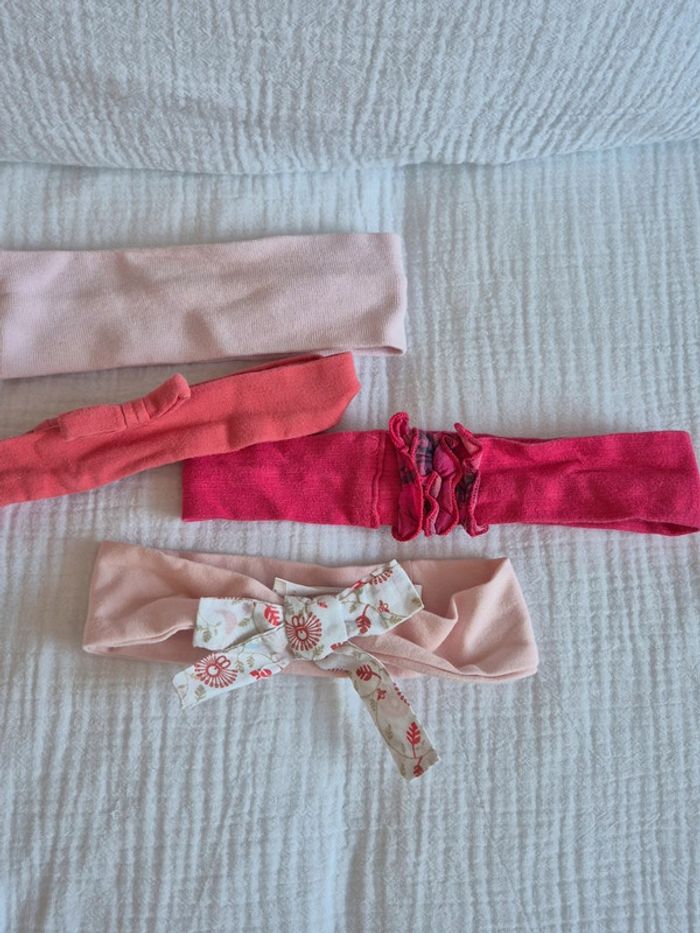 Lot de bandeaux pour bébé / fille - photo numéro 3