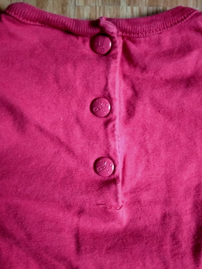T-shirt rose. Aisebreizh. bébé 18 mois - photo numéro 8
