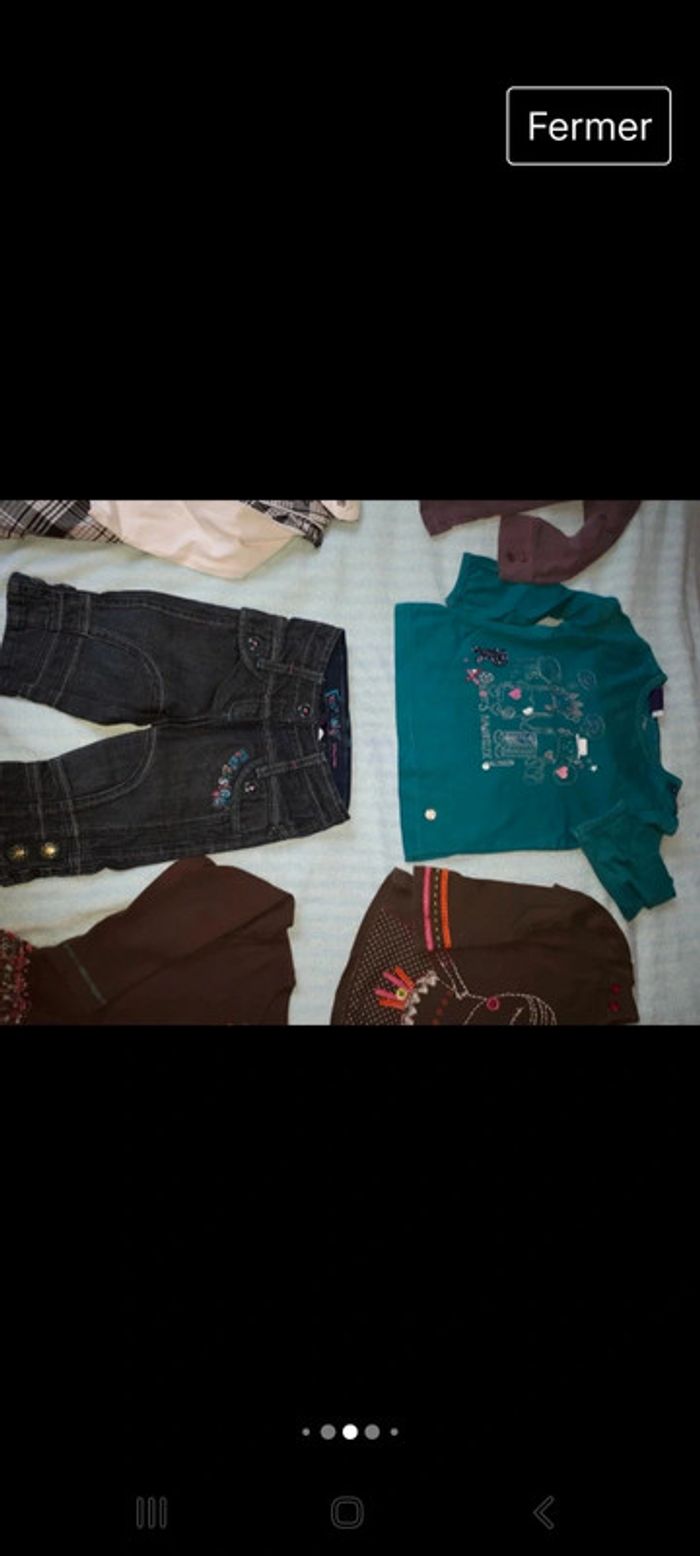 Lot de 7 vêtements fille 24
mois sergent major, catimini - photo numéro 5