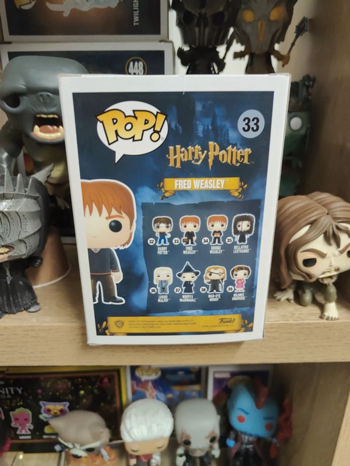 Funko pop Fred Weasley 33 harry Potter - photo numéro 3