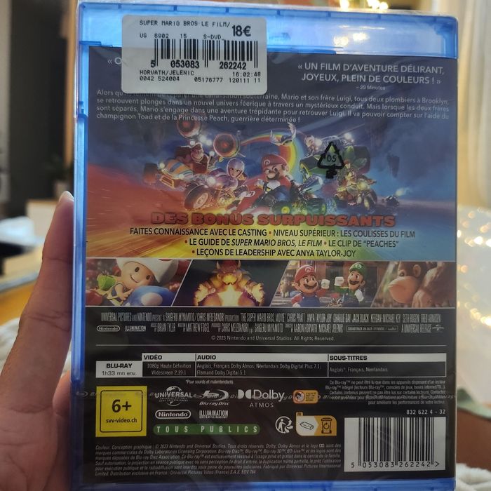 Blueray Mario Bros neuf - photo numéro 2