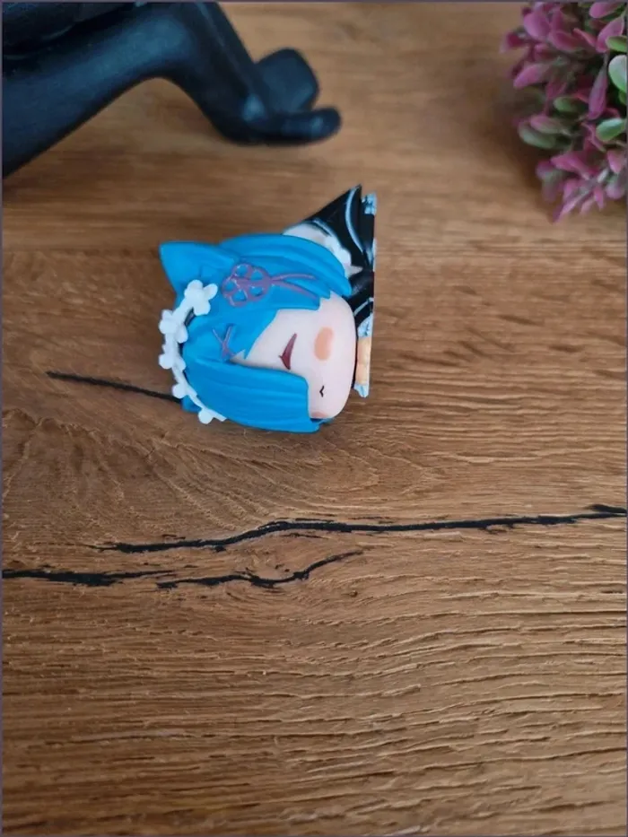 2 Figurines - type manga Rem (Re:Zero) - neuves - photo numéro 3