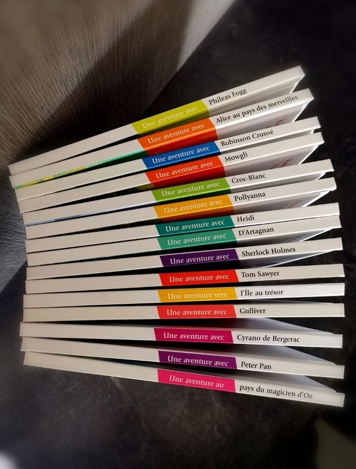 Série complète "Une aventure avec..." Hachette Happy Meal McDonald's 2020 - photo numéro 2