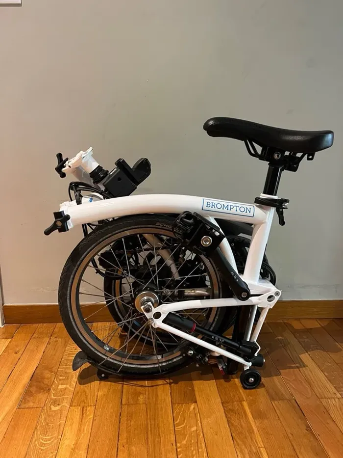 Brompton C-Line M6L blanc, - photo numéro 9
