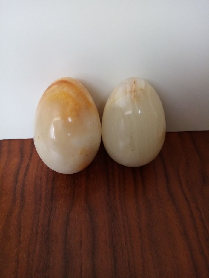 Objets déco : œufs en marbre - photo numéro 2