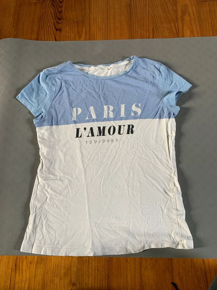 T-shirt paris fille 12-14 ans