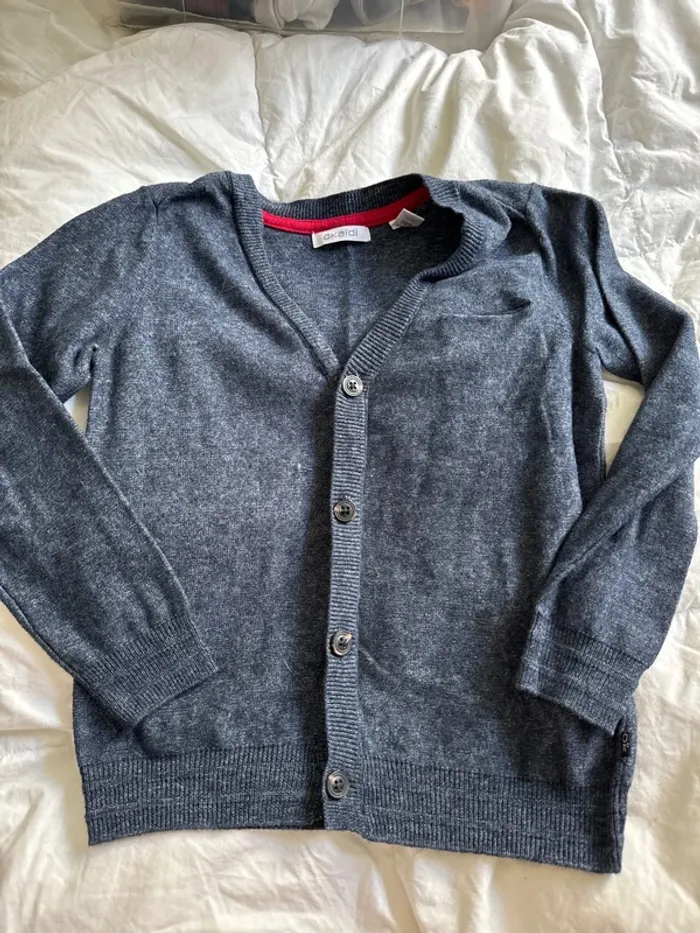 Fin gilet garçon 5 ans Okaïdi