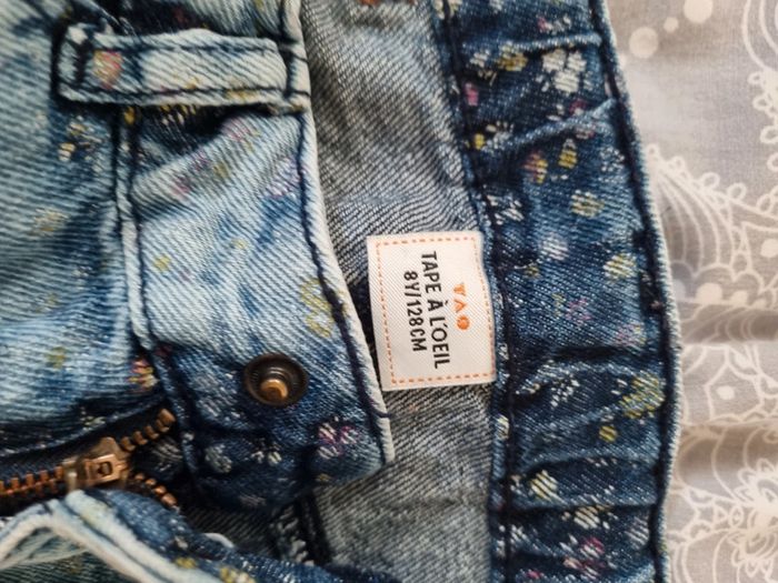 Jupe en jeans TAO 8 ans - photo numéro 3