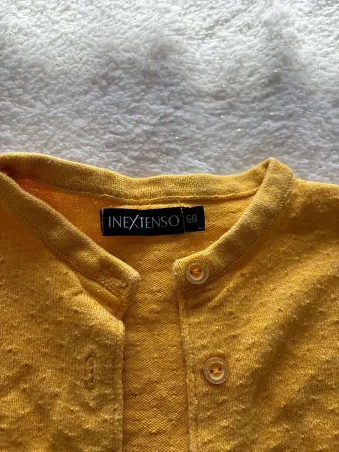 Gilet moutarde - photo numéro 2