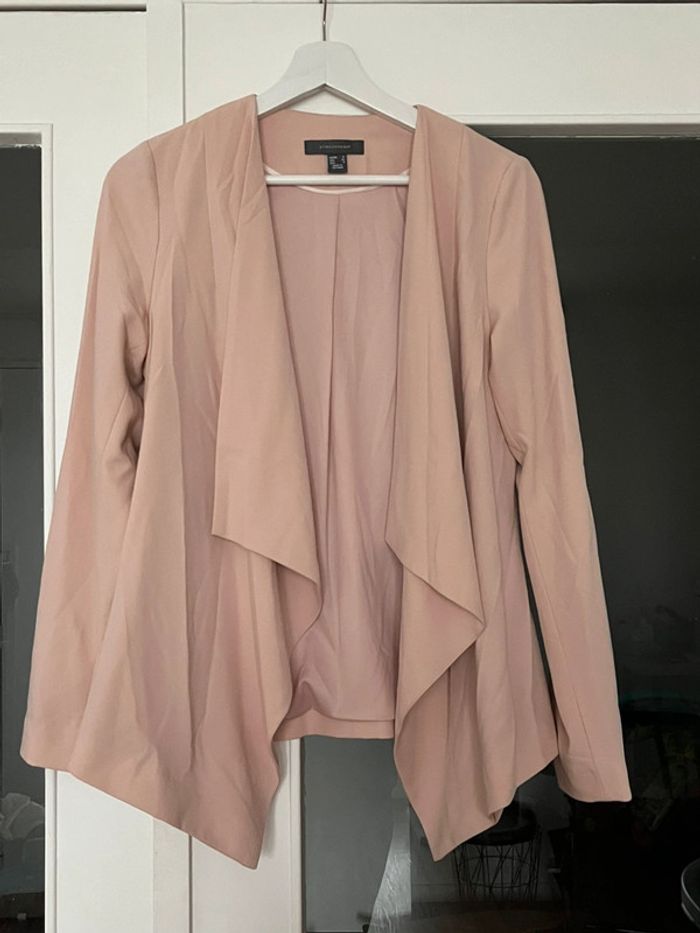 Veste fluide rose